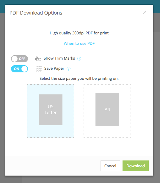 Download PDF with Multiple Templates Per Page