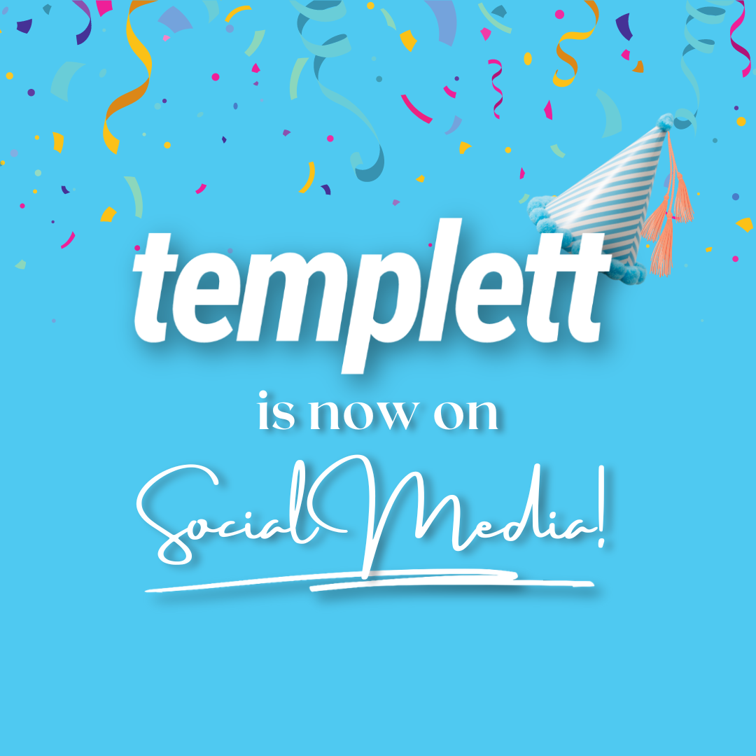 Exciting News: Templett is Now on Social Media!