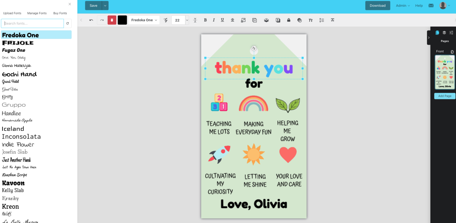 Last-Minute Teacher Appreciation Gifts Templates