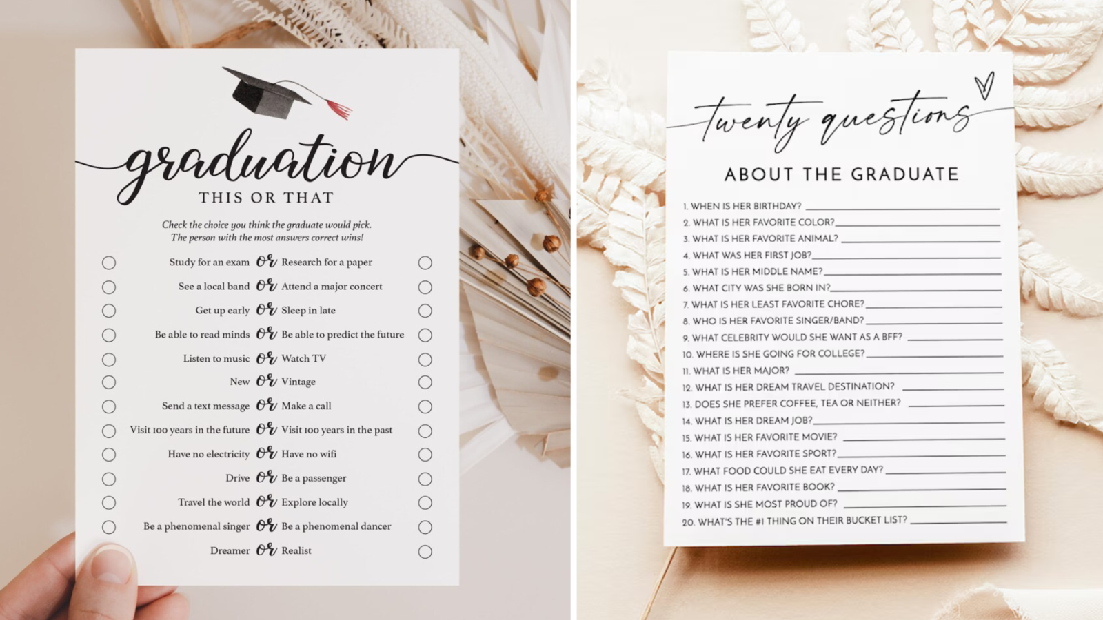 Graduation Printables That Sell