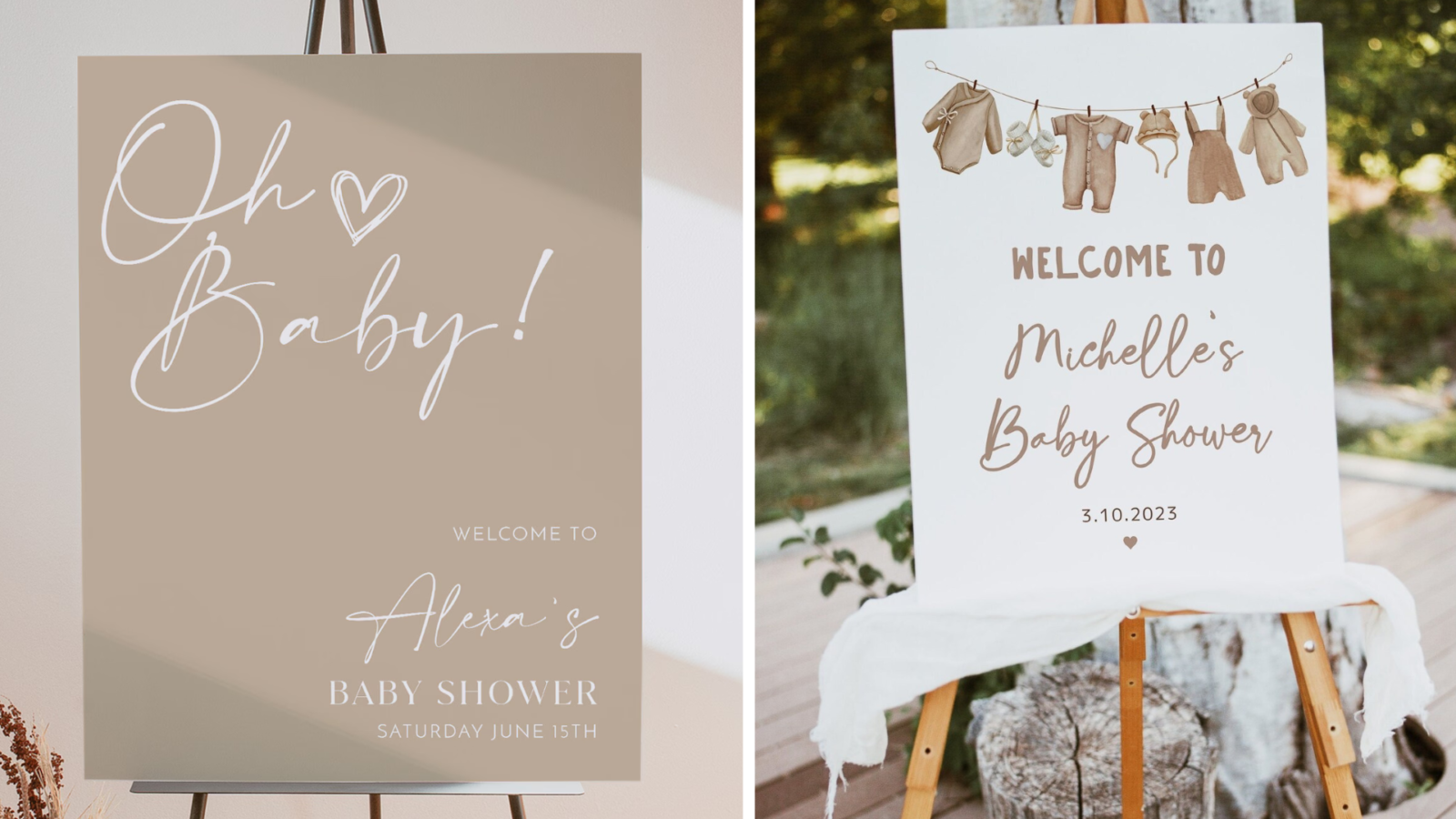 Editable Baby Shower Templates