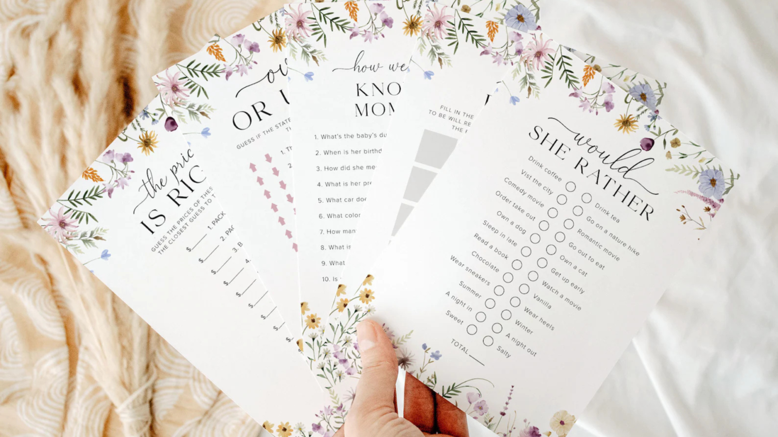 Editable Baby Shower Templates