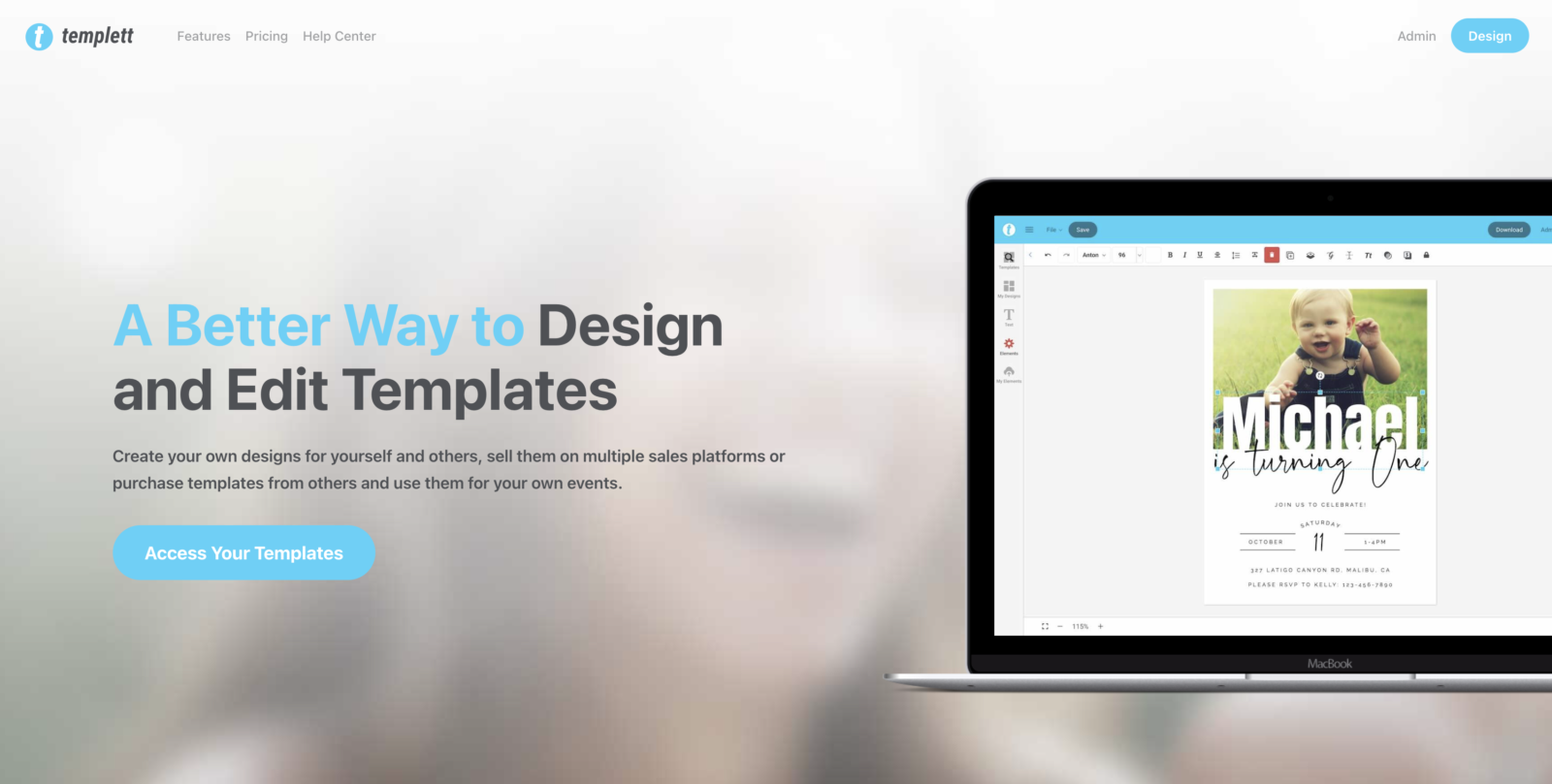 Outdoor Party Templates