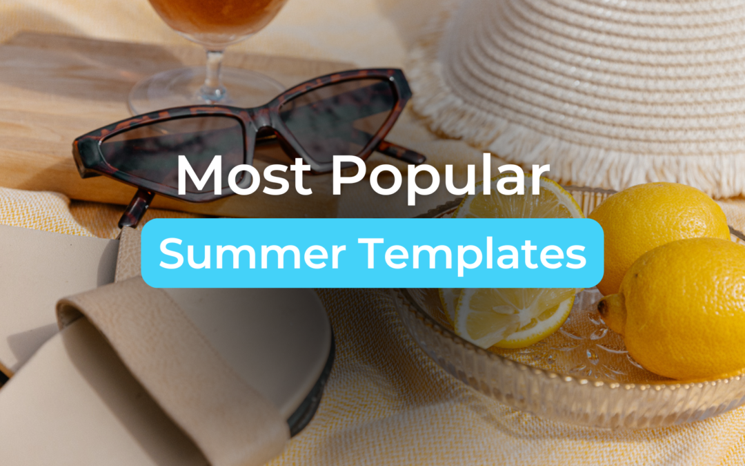 The Most Popular Summer Templates on Etsy