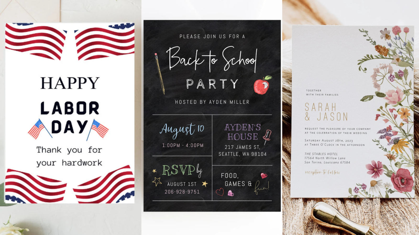 August and September Designs That Sell Fast