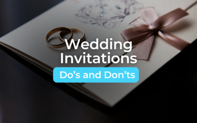 Wedding Invitations Do’s and Don’ts Sellers Must Know