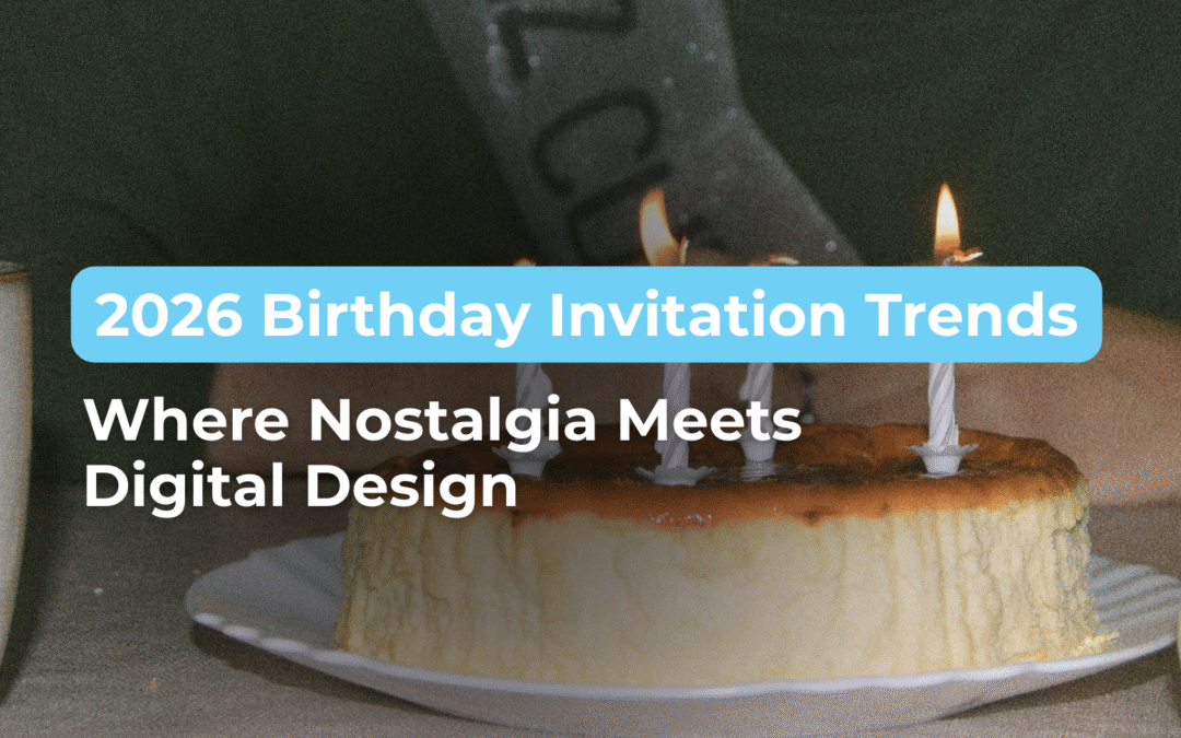 2026 Birthday Invitation Trends