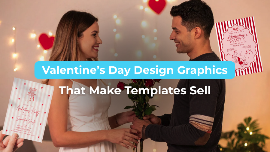 Valentine’s Day Design Graphics That Make Templates Sell