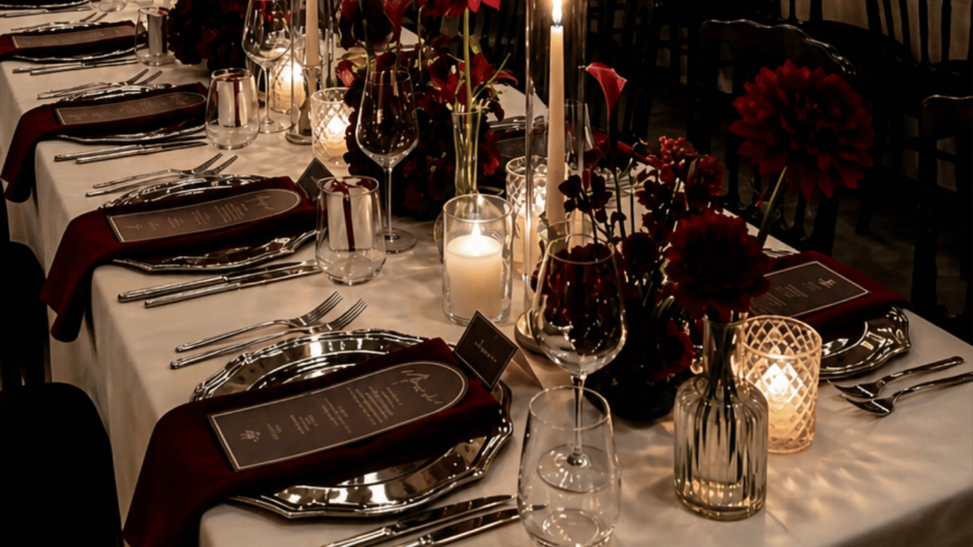 Dark Romance Weddings trend in 2026