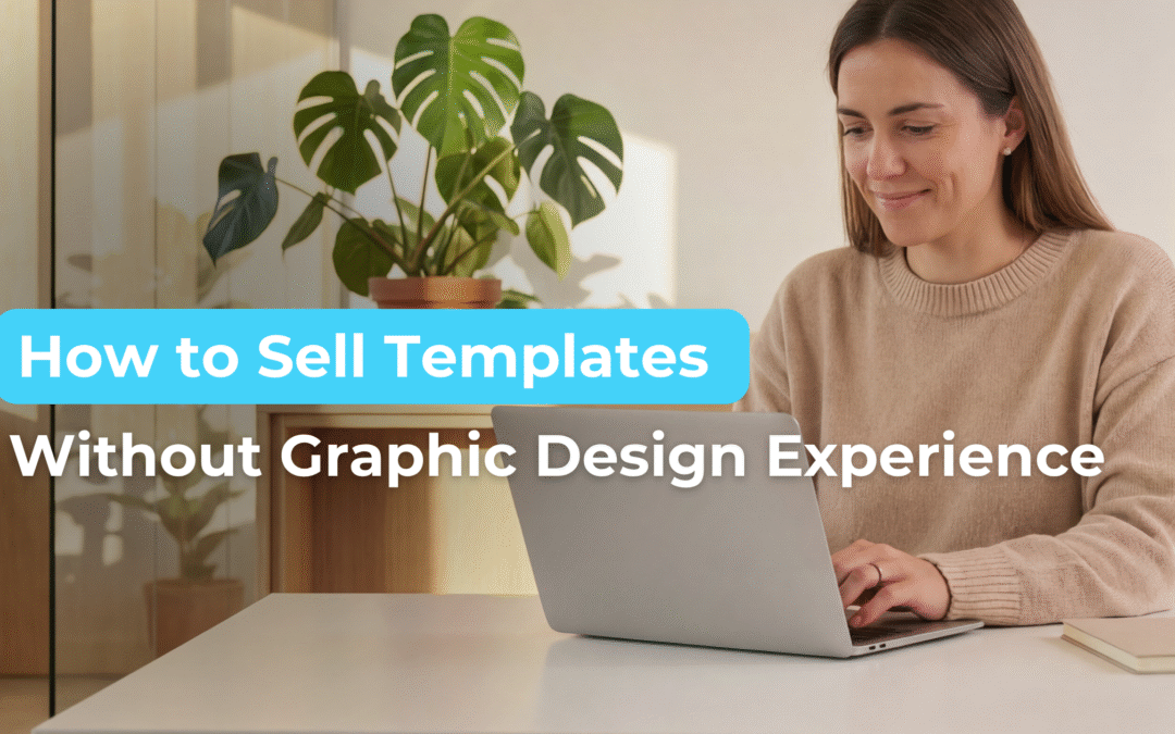 How to Sell Templates Without Graphic Design Experience
