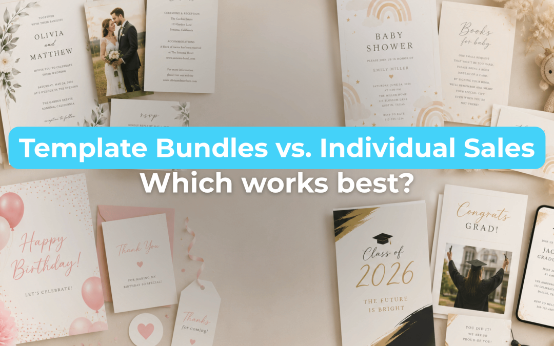 Selling Digital Templates in Bundles