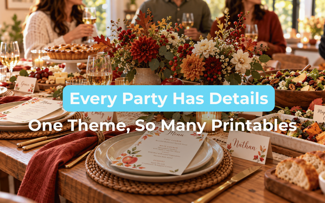 October Party Printables Etsy Sellers Can Create