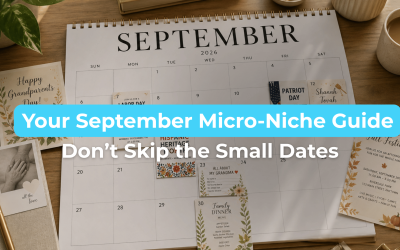 Small Seasonal Opportunities for Etsy Sellers
