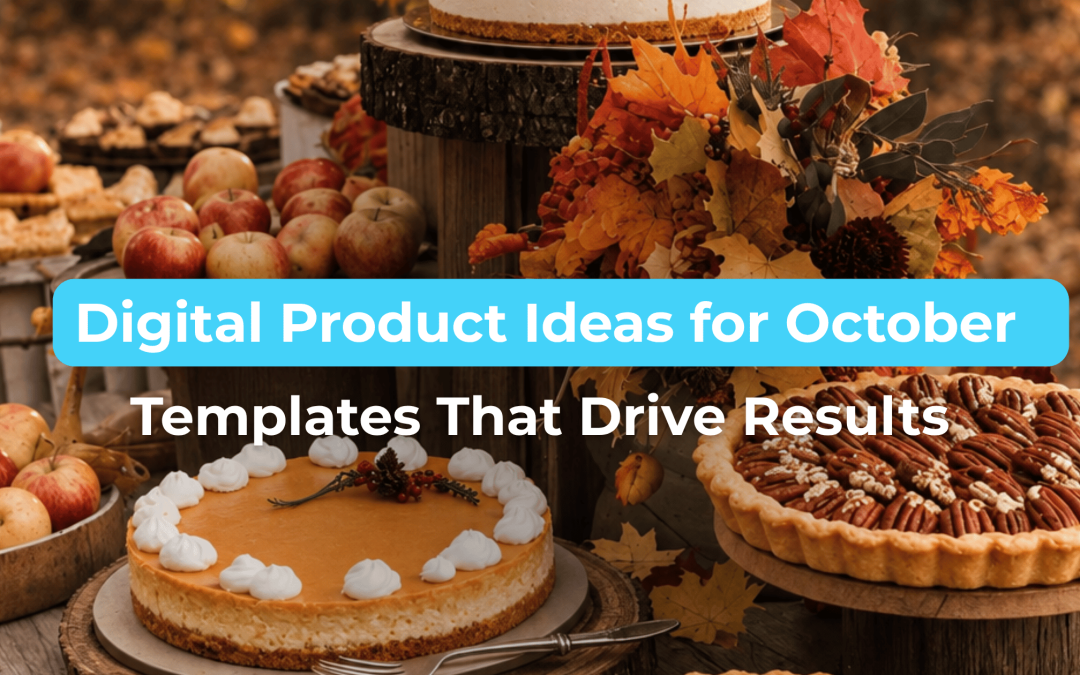 Digital Product Ideas for October 2026